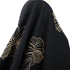 'Emery' ~ Black Embroidered Linen Viscose *Last Piece 3.4m
